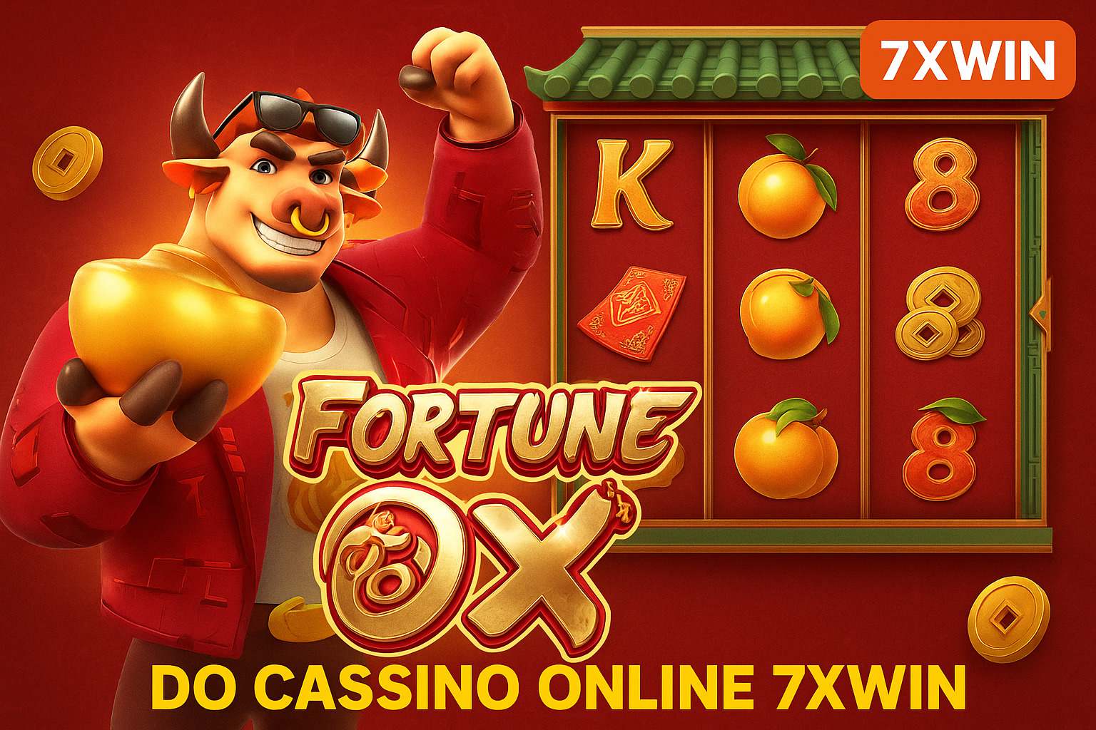 Fortune Ox no 7XWIN - Aposte Agora e Reivindique Seus Ganhos
