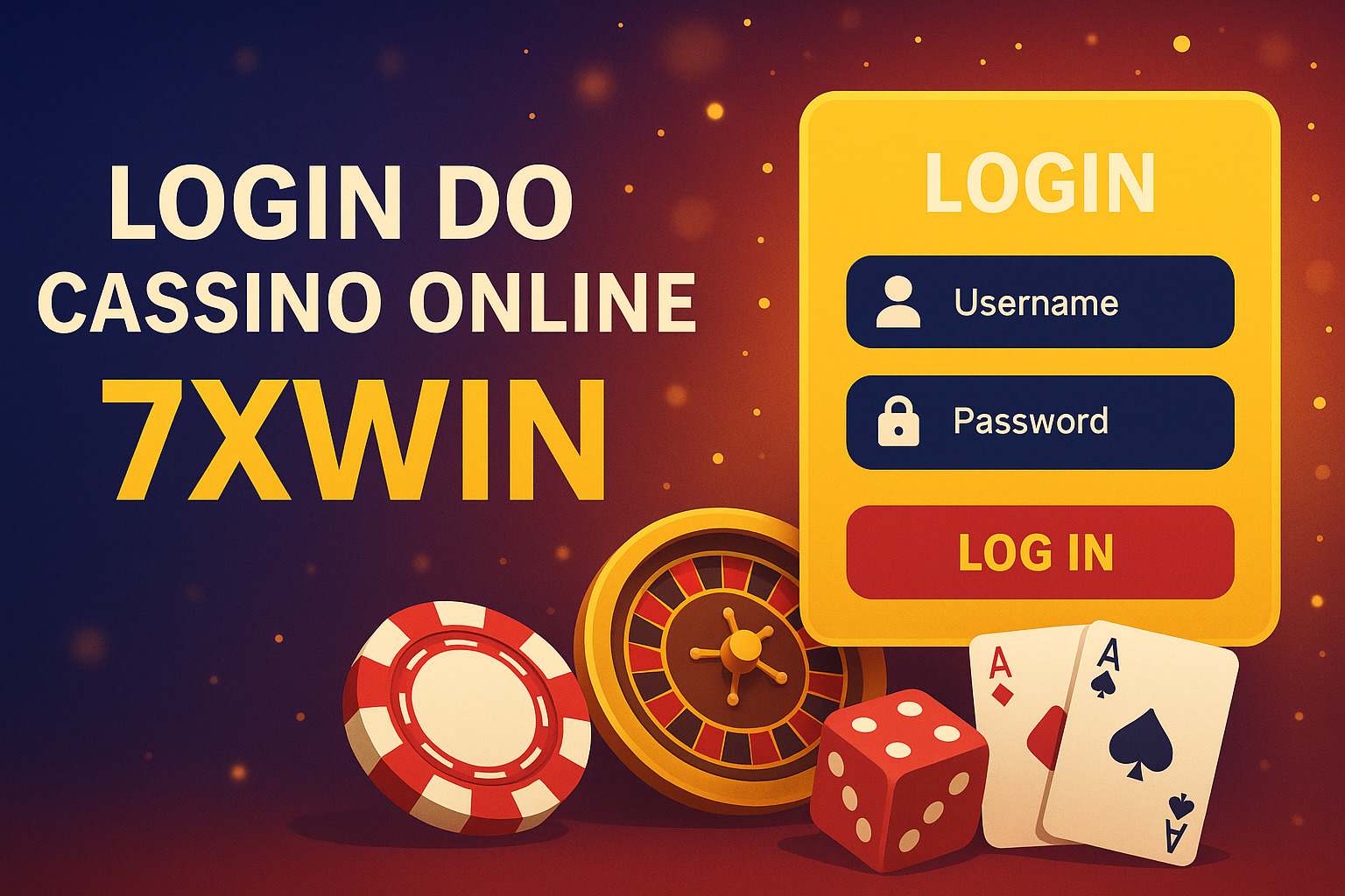 Criar uma nova Conta no plataforma 7XWIN